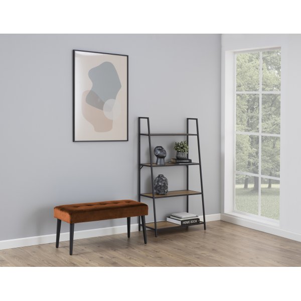 Glory benk 95 cm - Oransje Glory benk 95 cm - Oransje