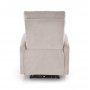 Lys beige elektrisk lenestol