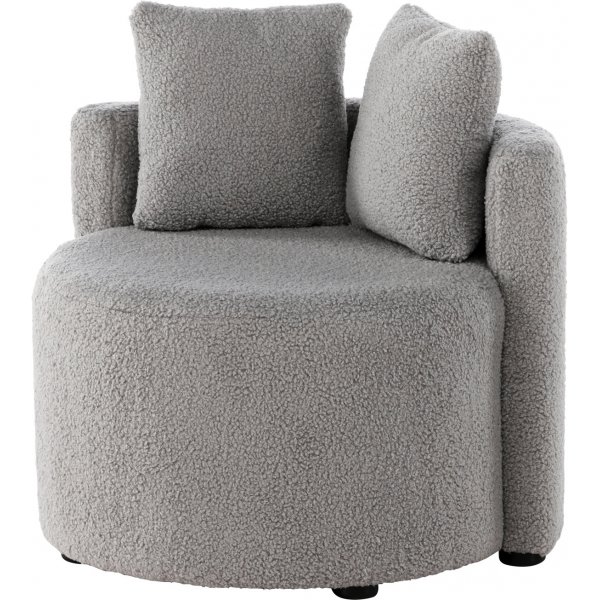 Kelso 2-seters barnesofa - Grå teddy Kelso 2-seters barnesofa - Grå teddy