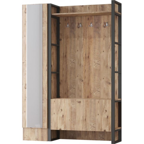 Metal gangmøbel 16 - Furu Metal gangmøbel 16 - Furu