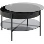 Tipton sofabord - Glass / Svart