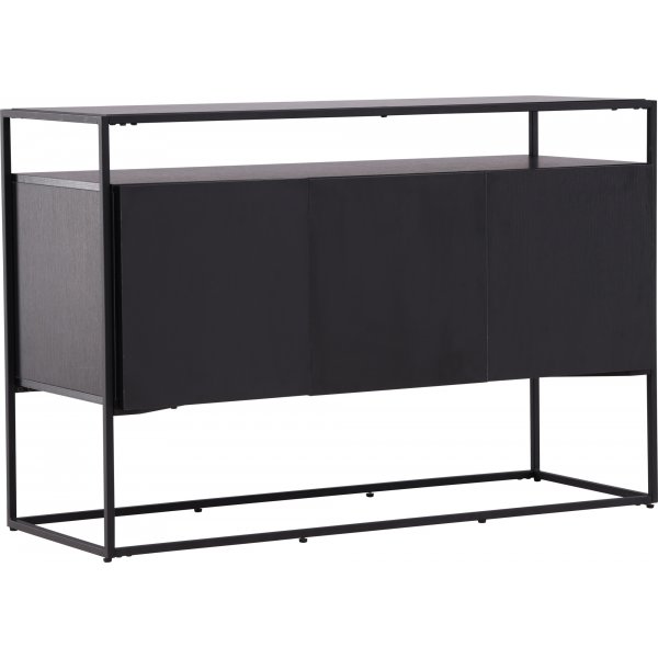 Kingsport avlastningsbord 120 x 45 cm - Sort