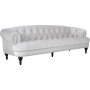 Sofa 3-seter chesterfield beige flyel