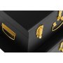 Matteus koffert X 2 (mrkegr | messing) + Flekkfjerner for mbler