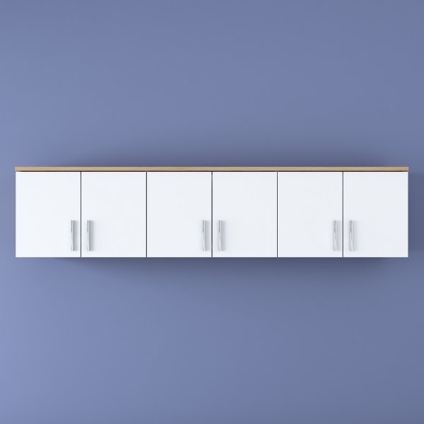 Esa overskap - Valnøtt/hvit Esa overskap - Valnøtt/hvit