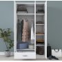 Baden garderobe 2 - Hvit
