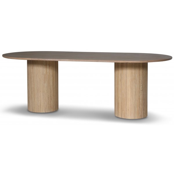 Nordansjö spisebord 215 cm - Eikfinér Nordansjö spisebord 215 cm - Eikfinér