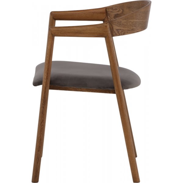 Långön spisestuestol - Eik/grå Långön spisestuestol - Eik/grå