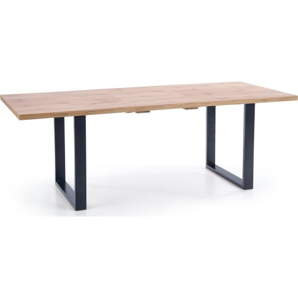 Kasady spisebord 135-185 cm - Wotan eik/sort