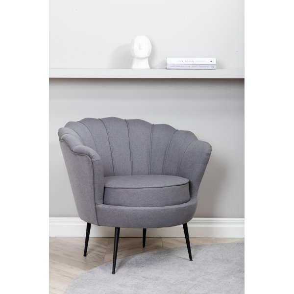 Ballini lenestol - Grtt stoff