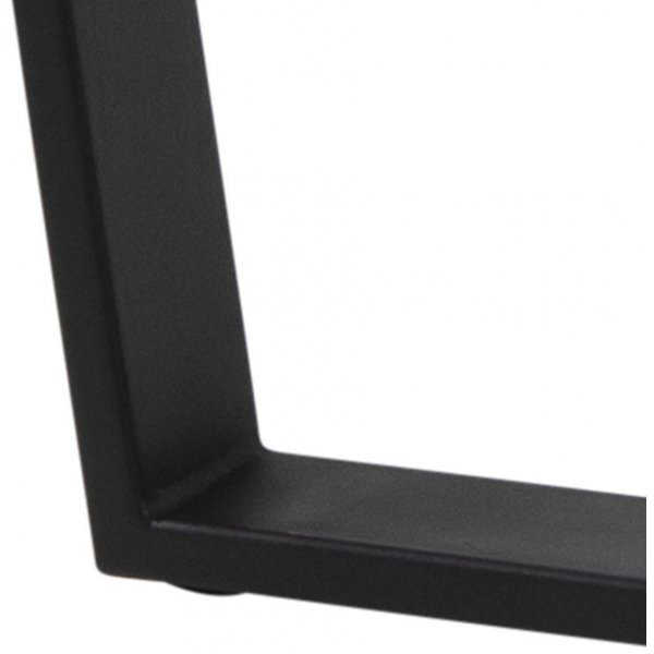 Amble rundt spisebord 110 cm - Svart/Marmor