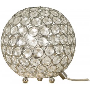 Bordlampe Bling - Krom/klar