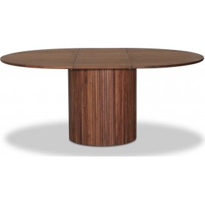 Nova spisebord kan utvides Ø130-170 cm - Valnøtt Nova spisebord kan utvides Ø130-170 cm - Valnøtt