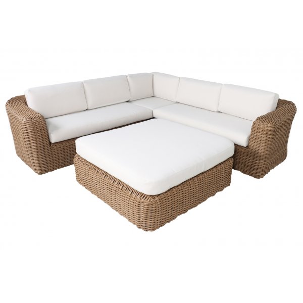 Malibu XL loungegruppe - Natur / Beige