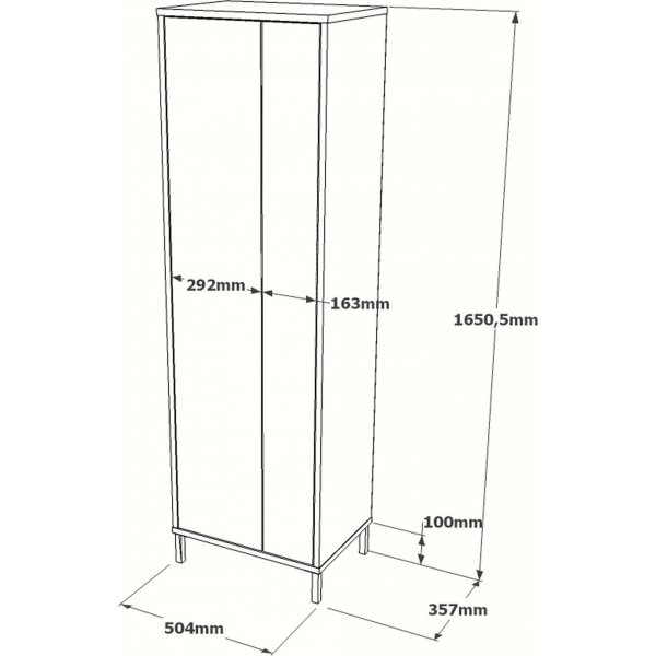 Daisy skap - Hvit Daisy skap - Hvit