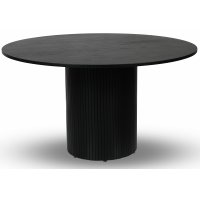 Essvik spisebord Ø130 cm - Svart