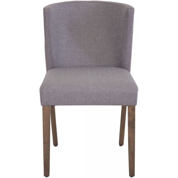 Spisestol Kevin - Valnøttsimitasjon / Grå Spisestol Kevin - Valnøttsimitasjon / Grå