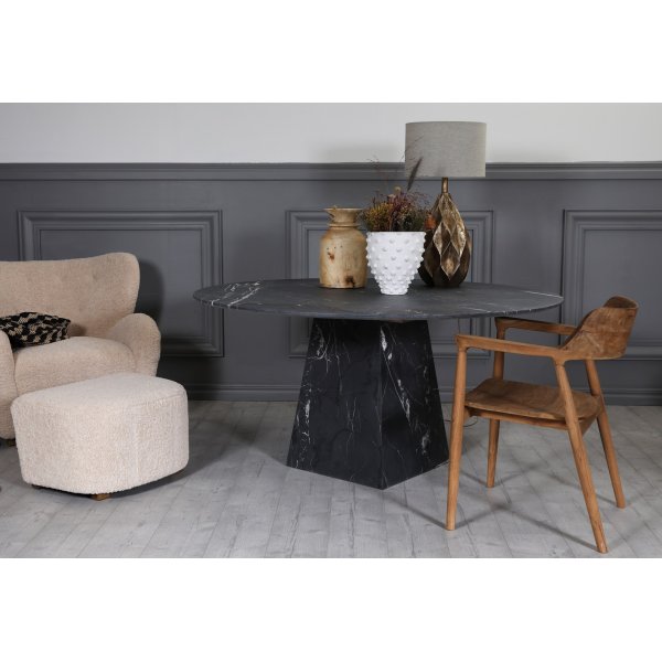 Pegani rundt spisebord i marmor - D145 cm Pegani rundt spisebord i marmor - D145 cm