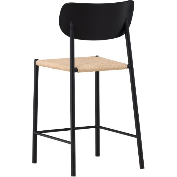 Polly barstol - Beige/Sort Polly barstol - Beige/Sort