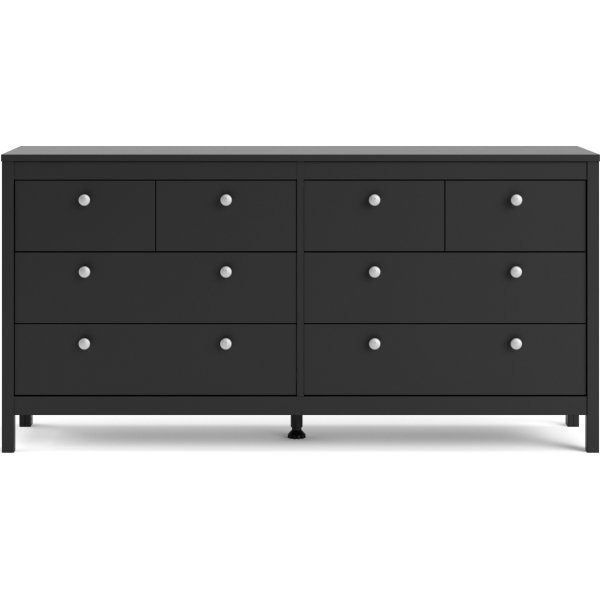 Madrid bred kommode - Sort