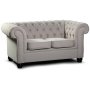 Chesterfield York 2-seter sofa - Valgfritt stoff