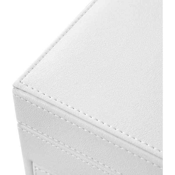 Fasettert smykkeskrin - Hvit Fasettert smykkeskrin - Hvit