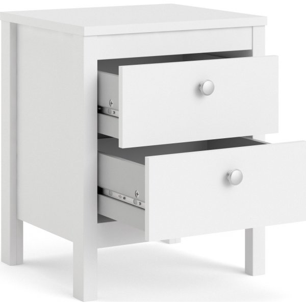 Madrid nattbord - Hvit Madrid nattbord - Hvit