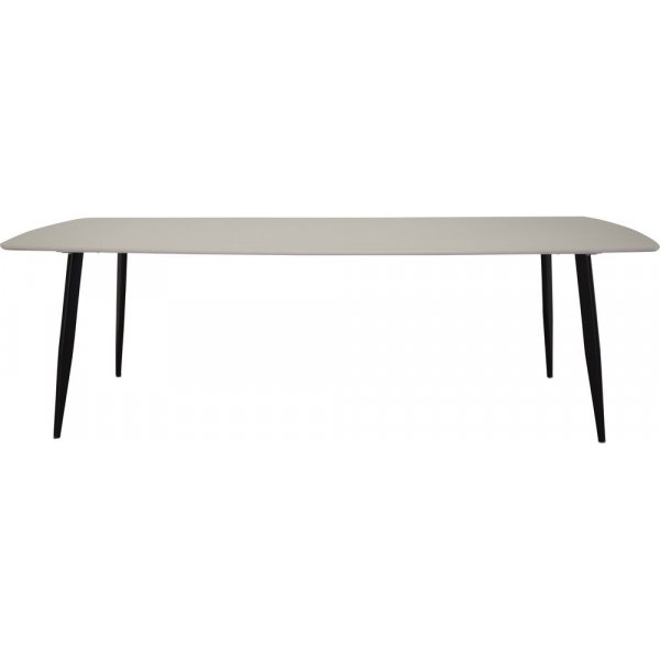 Spisebord Lara 240 cm - Svart / Hvit Spisebord Lara 240 cm - Svart / Hvit