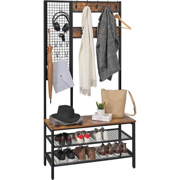 Sersjant hall møbler - Brun/svart Sersjant hall møbler - Brun/svart