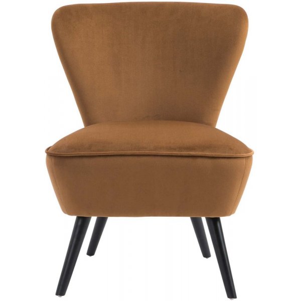 Moby lenestol - Okergul/sort Moby lenestol - Okergul/sort