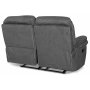 Riverdale recliner-sofa, 2-seter - gr (micorfiber)