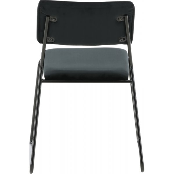 Frekvens stol - Svart fløyel Frekvens stol - Svart fløyel