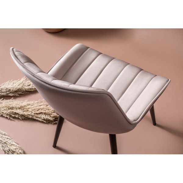 Venus spisestuestolsett - Krem/svart Venus spisestuestolsett - Krem/svart