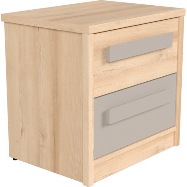 Namek nattbord - Bøk/grå Namek nattbord - Bøk/grå