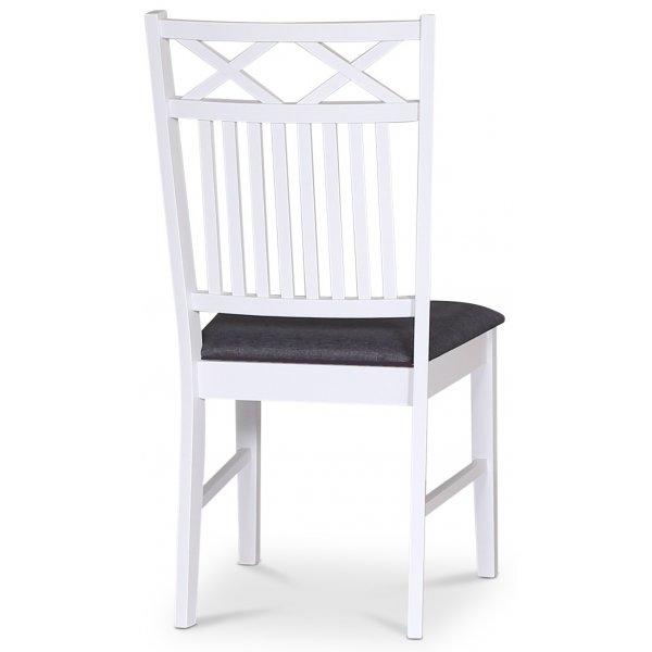 Herrgård Gripsholm spisestol - Hvit / Grå Herrgård Gripsholm spisestol - Hvit / Grå