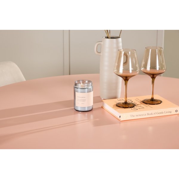 Spisebord Lanzo med 4 Nattstoler - Beige/svart/rosa + 3.00 x Møbelføtter Spisebord Lanzo med 4 Nattstoler - Beige/svart/rosa + 3.00 x Møbelføtter