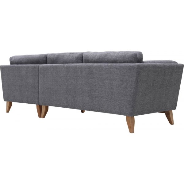 Behagelig divansofa - Grå Behagelig divansofa - Grå