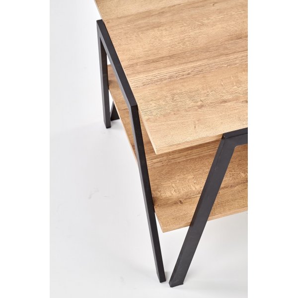 Pavia salongbord 113x 63 cm - Eik/sort Pavia salongbord 113x 63 cm - Eik/sort