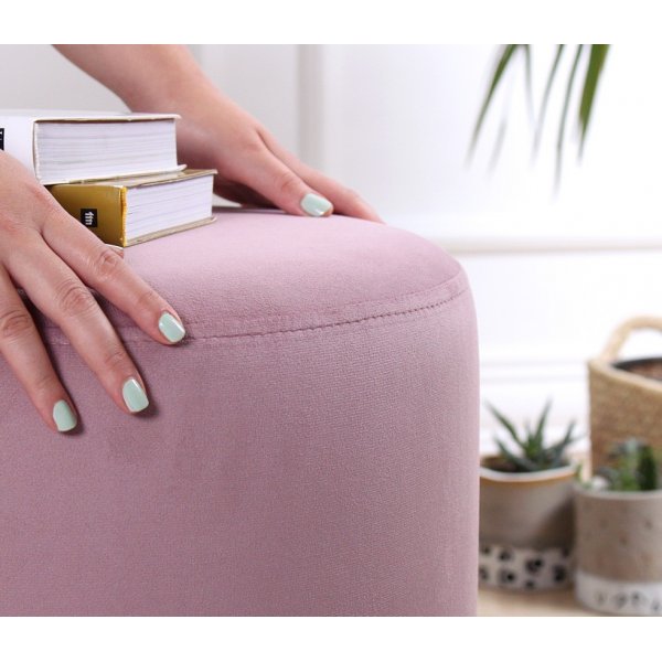 Ropp puff - Rosa Ropp puff - Rosa