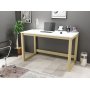 Tone skrivebord - Hvit/furu