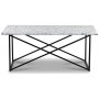 Terrazzo sofabord 110x60 cm - Cosmos Terrazzo & underdel palladium svart Terrazzo sofabord 110x60 cm - Cosmos Terrazzo & underdel palladium svart