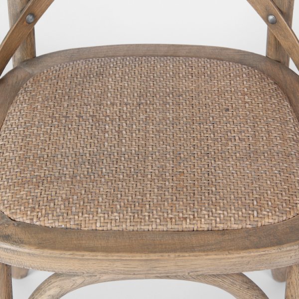 Paris vintage stol med kryss - Vintage