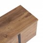 TV-stativ Orost 180 cm - Atlantic Pine/svart
