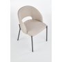 Cadeira spisestol i beige stoff + Mbelftter