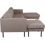 Eden U-sofa - Brun