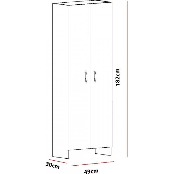 Atlantis skap - Hvit Atlantis skap - Hvit