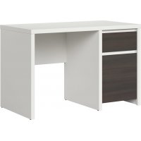 Kaspisk skrivebord 120 x 65 cm - Hvit/wenge