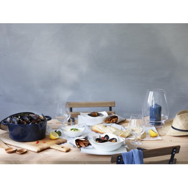 Saborgryte i stpejern 4,4 liter sort