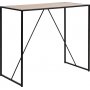 Seaford barbord 120x 60 cm - Eik/sort