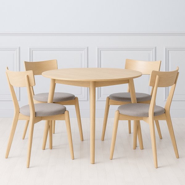 Nelson spisebord, 90 cm - Eik Nelson spisebord, 90 cm - Eik